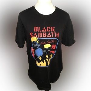 Black Sabbath Never Say Die Band Tee